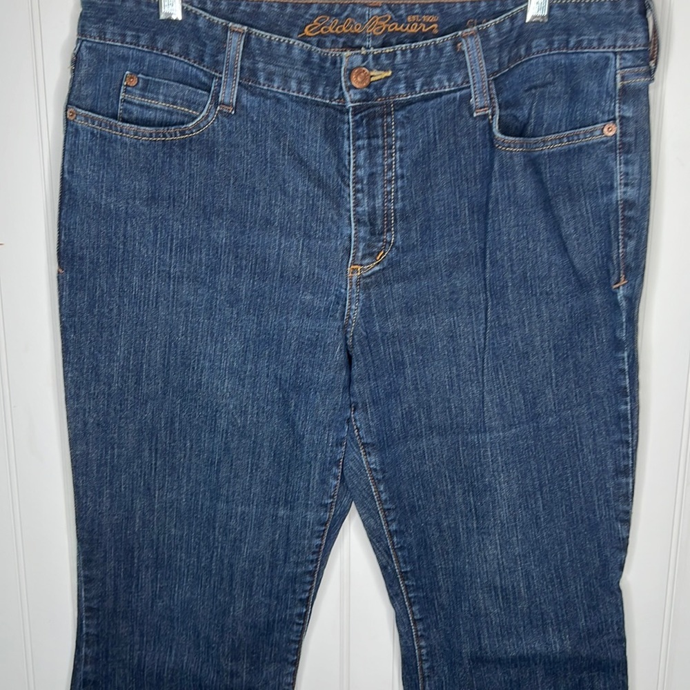 - Eddie Bauer Classic Fit Jeans 14 Short Like New